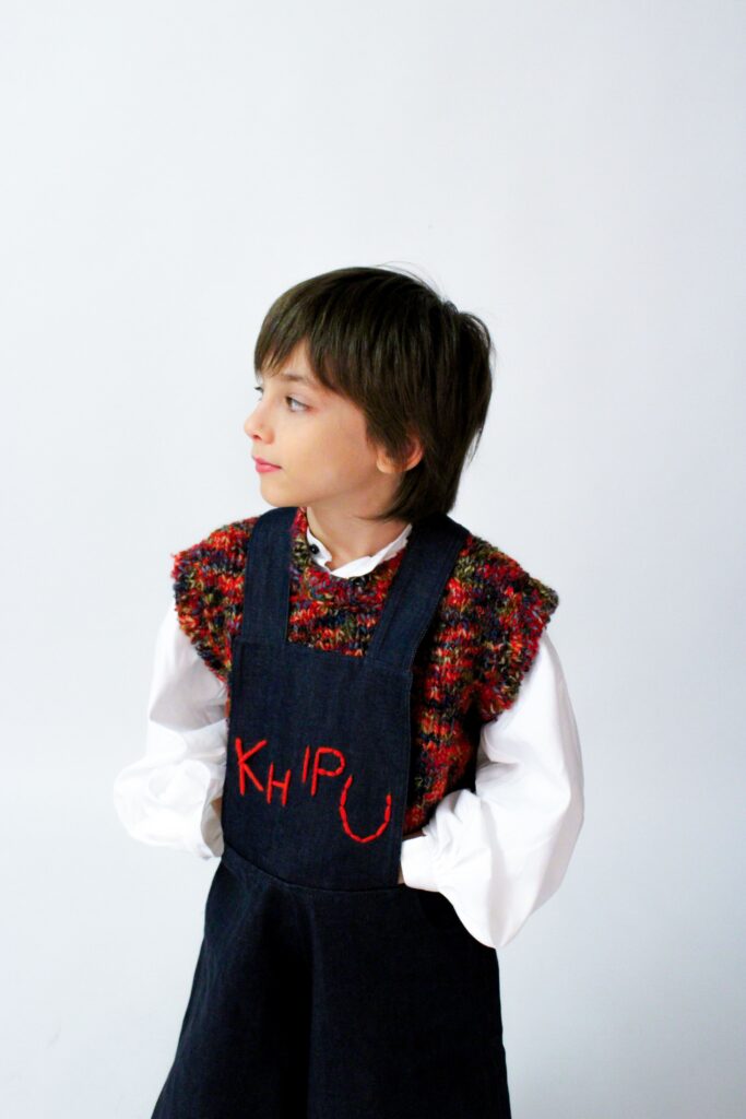 khipu kidswear knitwear designer